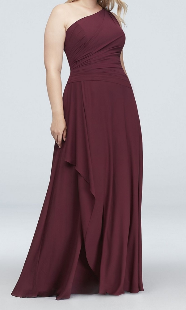 Bridesmaid Dress David's Bridal WINE